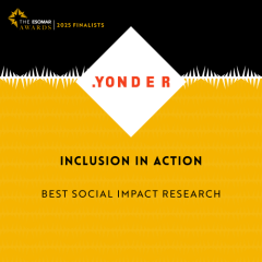 ESOMAR finalist 2025