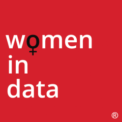 women in data logo